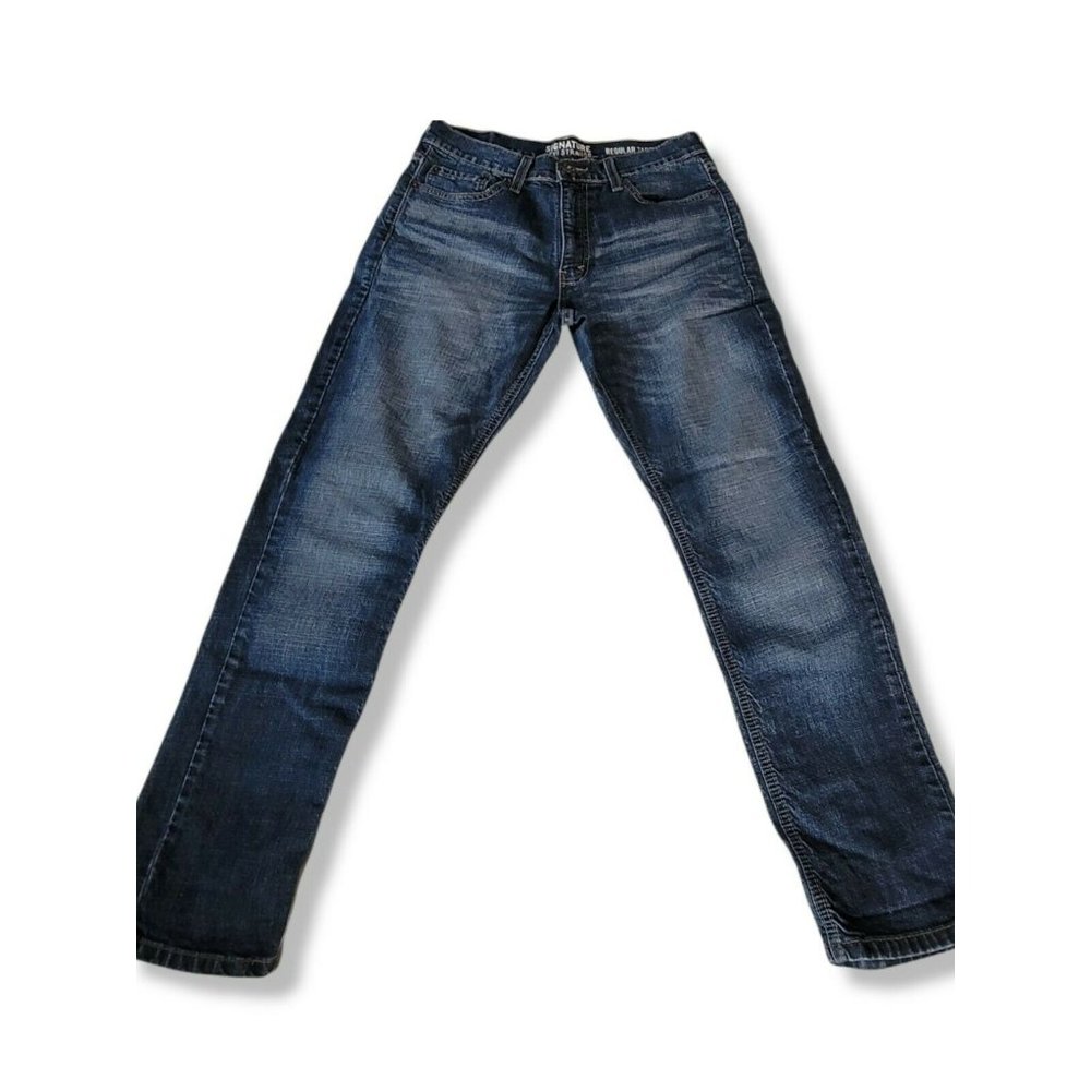 Levi's Signature Regular Taper Blue Jeans Women's 30x30